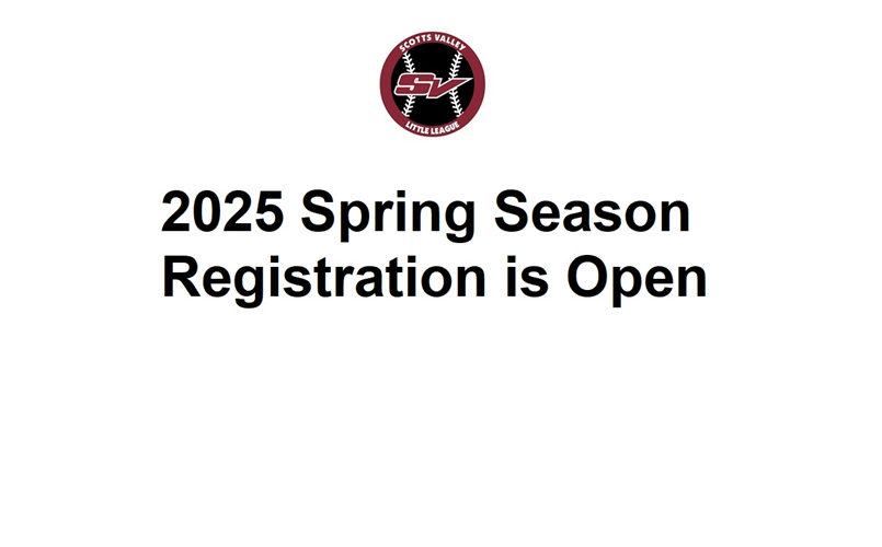 2025 Spring Season Registration